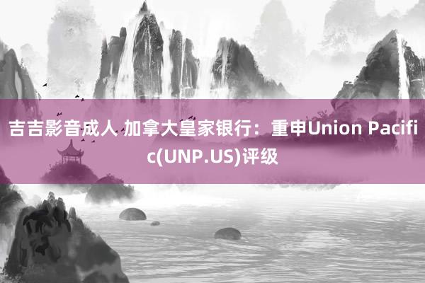 吉吉影音成人 加拿大皇家银行：重申Union Pacific(UNP.US)评级