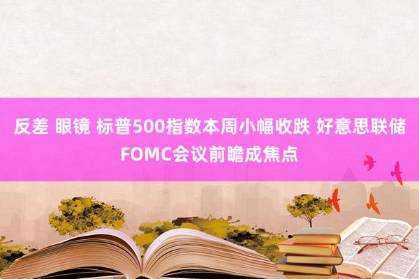 反差 眼镜 标普500指数本周小幅收跌 好意思联储FOMC会议前瞻成焦点